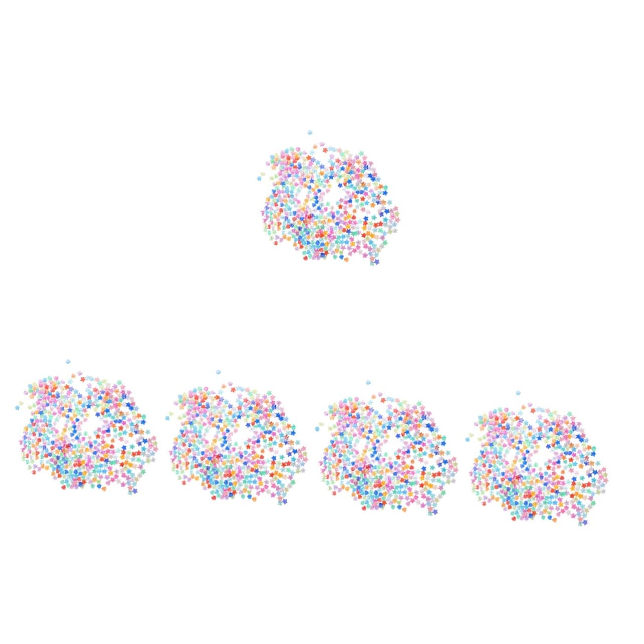 jojofuny 5 Series Kit De Material Para Abalorios Cuentas Para Pulseras Cuentas Espaciador Para Pulseras Hermosas Suministros De De Joyería 600 Piezas X 5