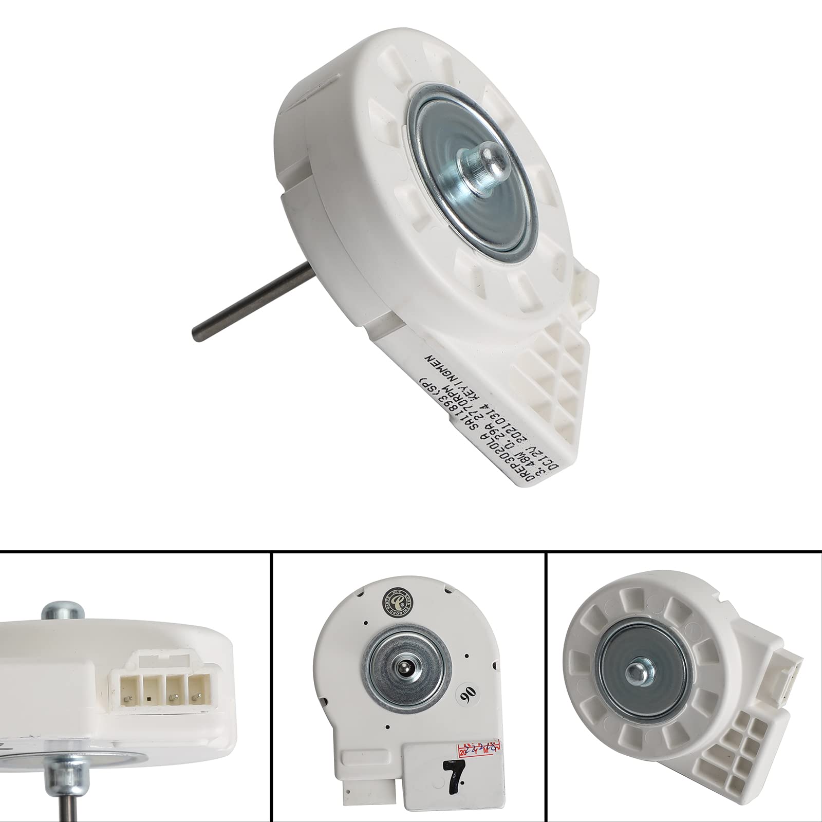 Bruce & Shark Lüftermotor kühlschrank lüfter kühlschrank-fan-motor Verdampferlüfter Motor verdampferlüftermotor lüftermotor DC12V Kühlschrank Gefrierschrank Motor passend für Samsung DREP3020LA
