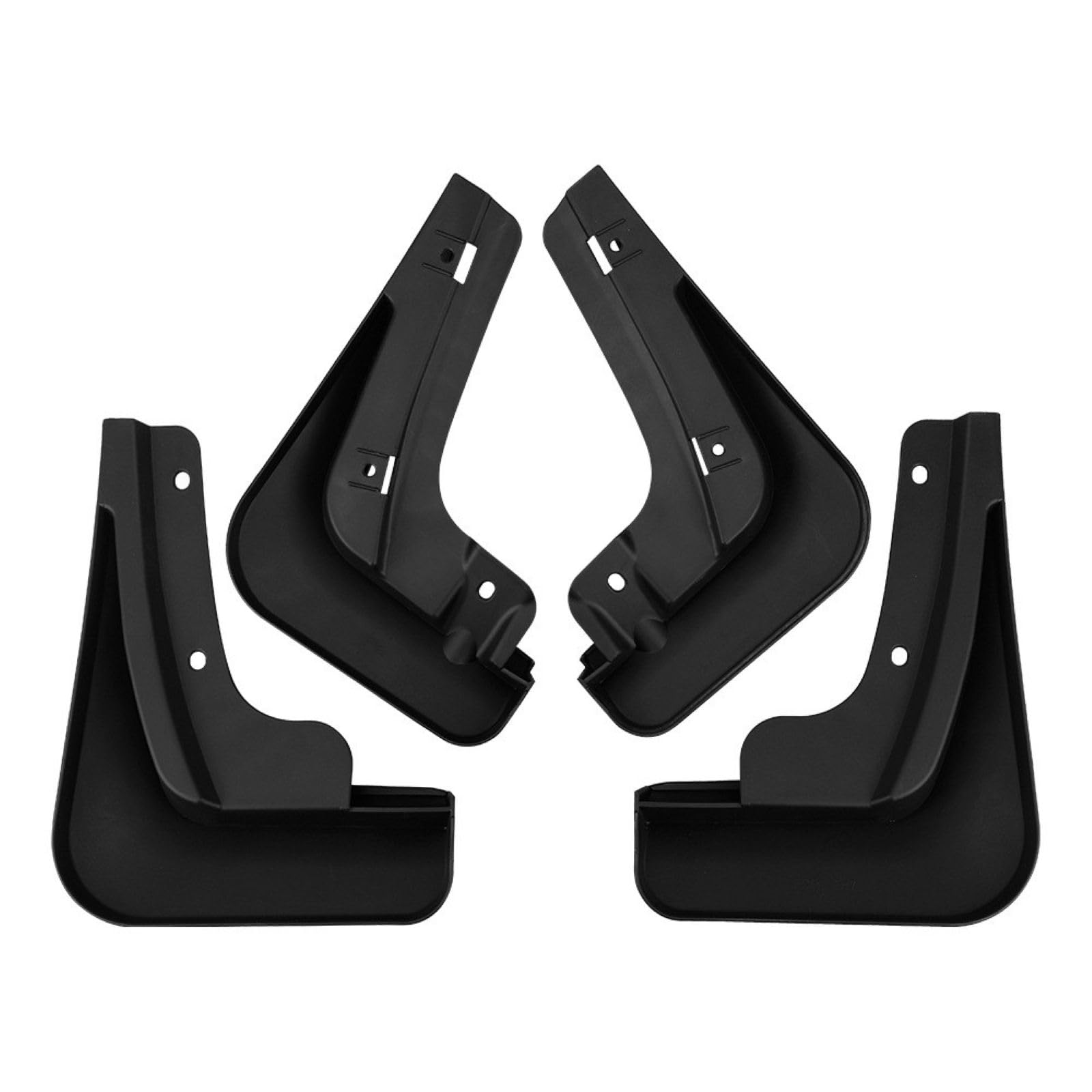 CDQSB 4 Pcs Car Mud Flaps for Hong Qi EH7 2024-2025, Front Rear Fenders Splashproof Splash Guards Mudflaps Protects Accessories