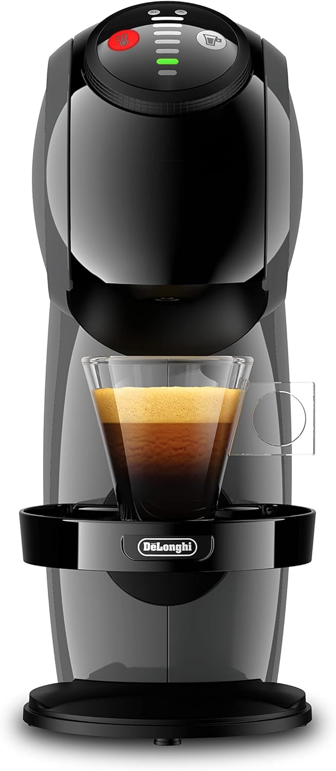 NESCAFÉ DOLCE GUSTO DeLonghi GENIO S EDG225.A, Macchina per Caffè Espresso e Altre bevande in capsula, Automatica, Grigio Antracite NESCAFÉ DOLCE GUSTO DeLonghi GENIO S EDG225.A, Macchina per Caffè Espresso e Altre bevande in capsula, Automatica, Grigio Antracite