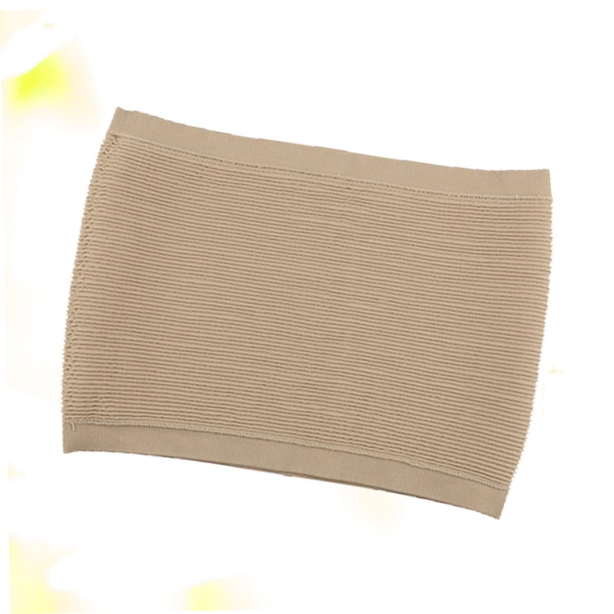 VICASKY Men's Waist Trimmer Breathable Belly Band Elastic Slimming for Fitness Chocolate