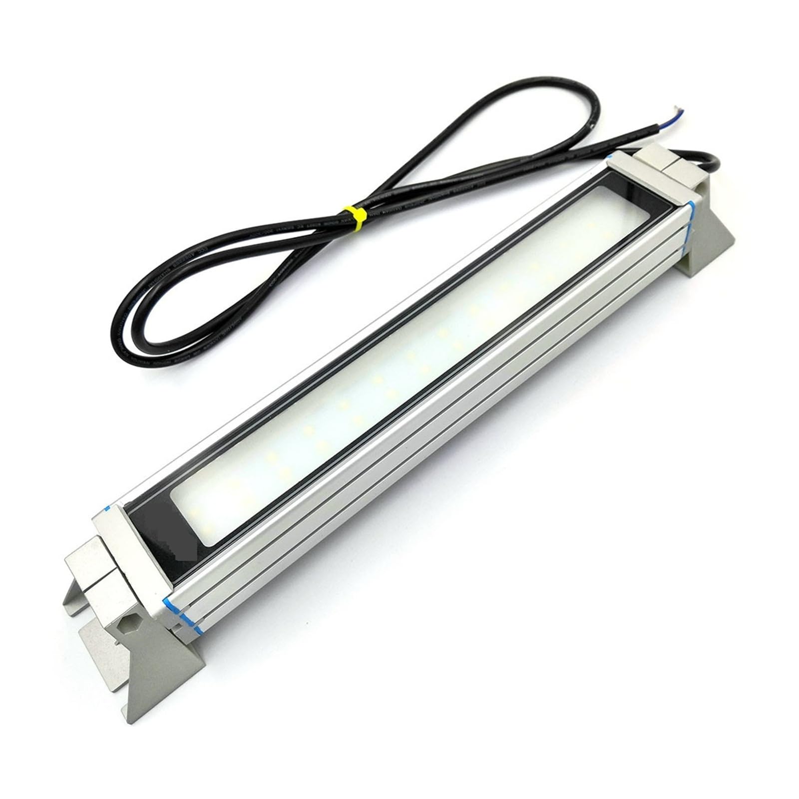 12W 24V 220V LED Arbeitslampe zum Fräsen, wasserdicht IP67, Rohrleuchten für CNC-Drehmaschine, AC/DC für Werkzeugmaschinen(12W 4000K,AC100-250V)