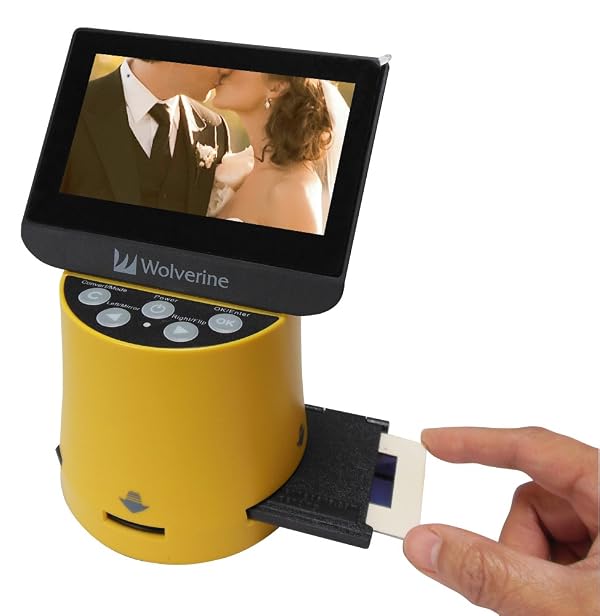 Wolverine Titan 8-in-1 High Resolution 35mm, 127, 126, 110 and APS Film to Digital Converter with 4.3" Screen and HDMI Output by Wolverine - Image 3