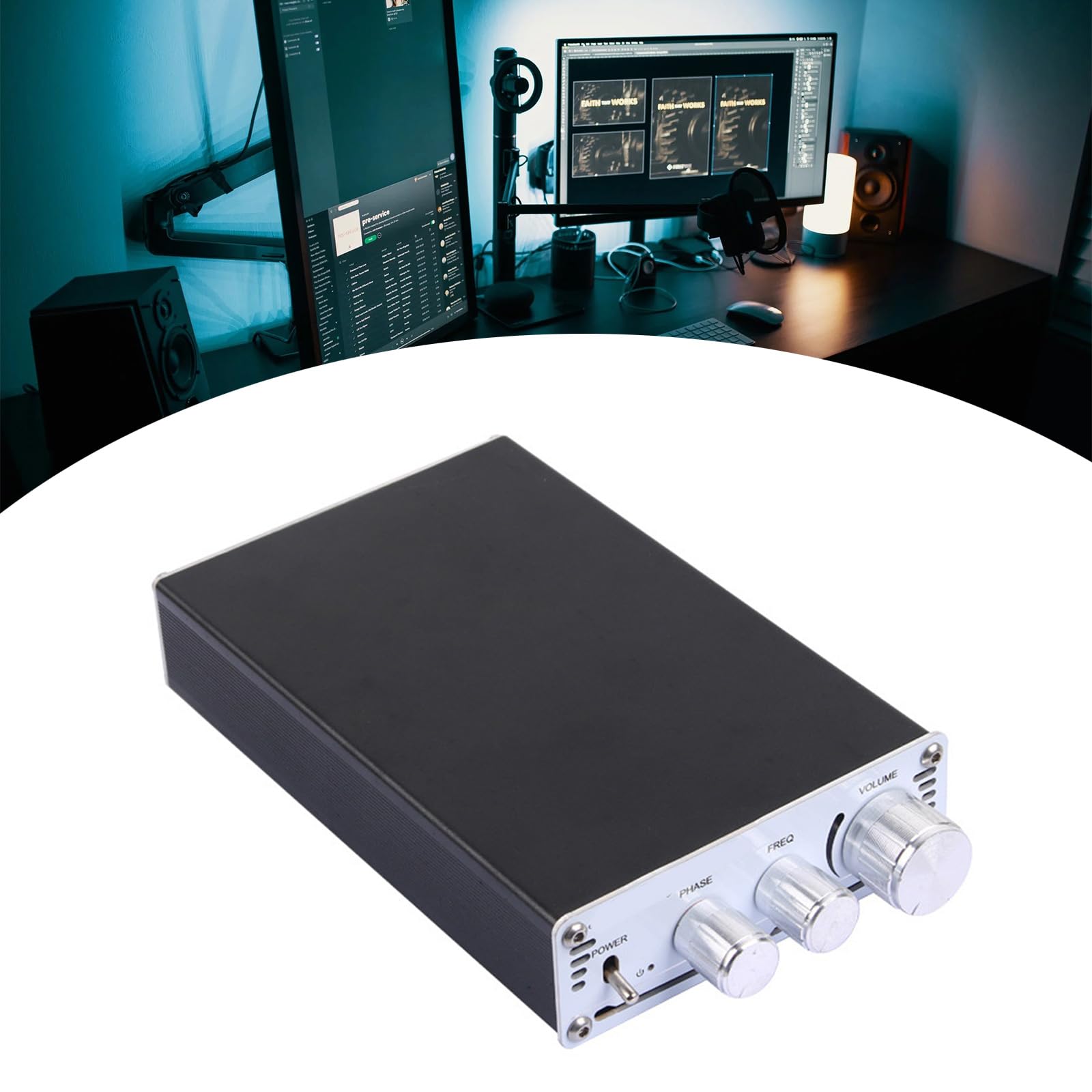 Modulo amplificatore digitale TPA3255 315 W per sistemi subwoofer, 40-120 Hz, frequenza regolabile e potenza sonora ad alta fedeltà