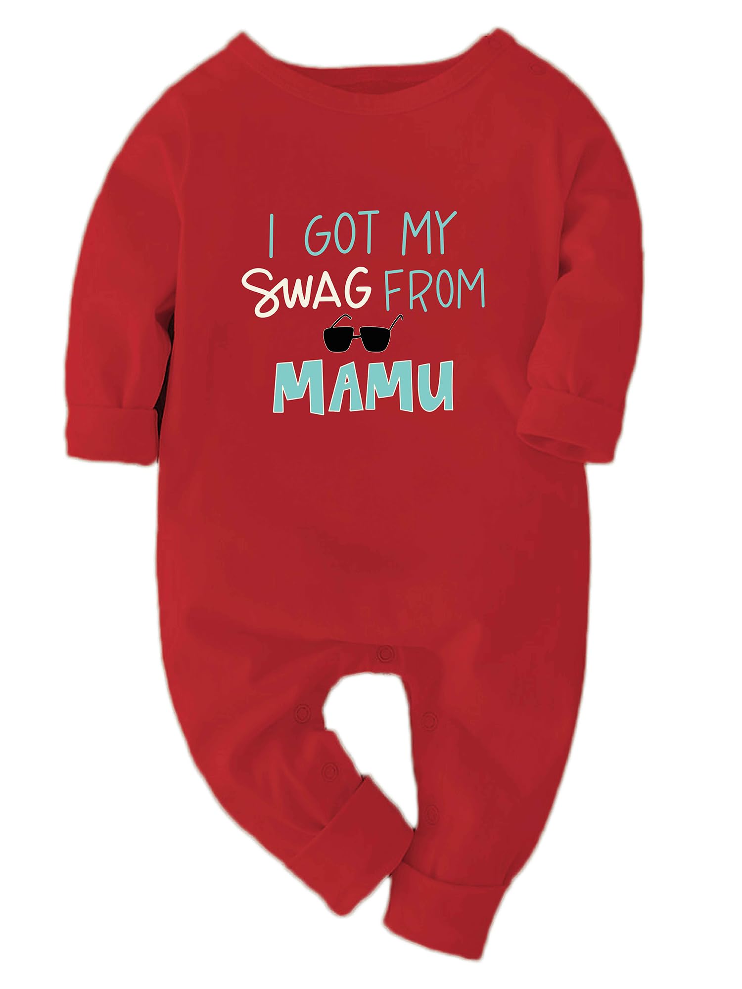 Zeezeezoo Swaag from Mamu Newborn Full-Sleeves Baby Romper Bodysuit Onesie Clothes Dress Mama and Baby Theme