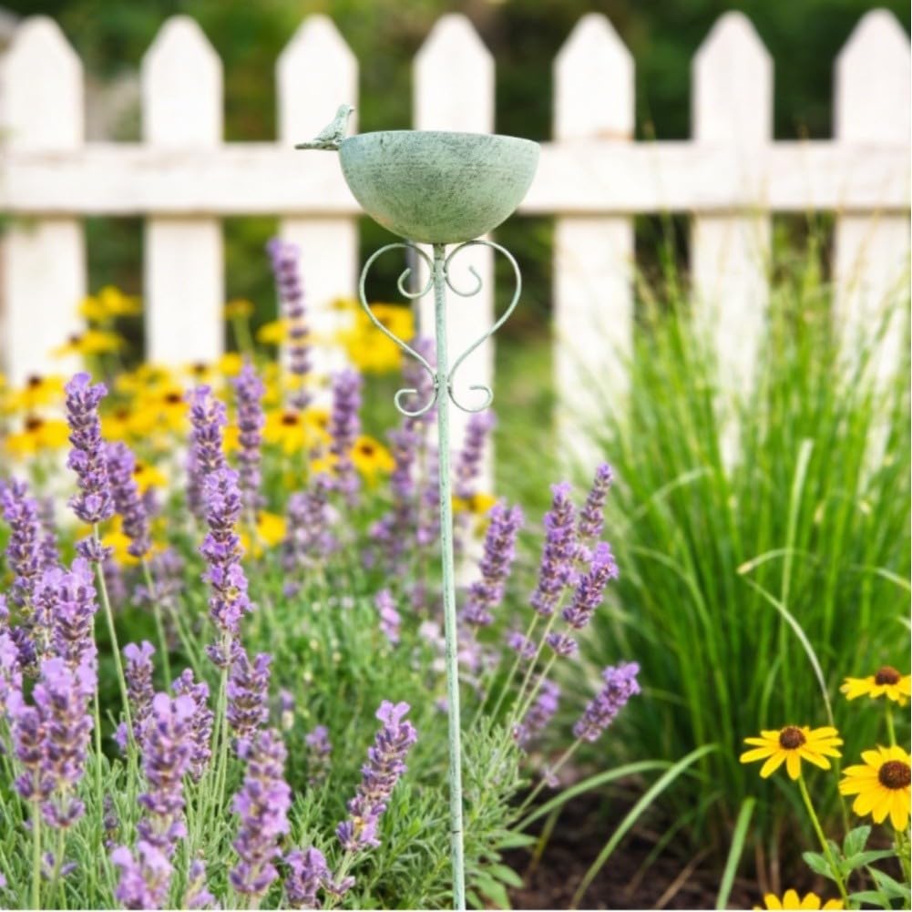 Vogelfutterstation Hängend Wildvogel Futterspender Blumenhalter für Garten Balkon Outdoor Futterstation für kleine Vögel