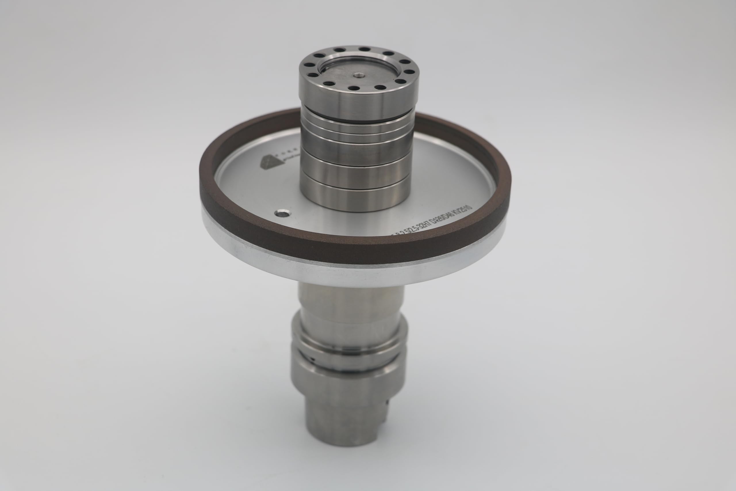 Ściernica diamentowa z żywicą 6AA9, podwójna granulacja D126/D46, 125x20x32x8x5 mm do tarczy tnącej z węglika spiekanego do maszyny CNC Vollmer