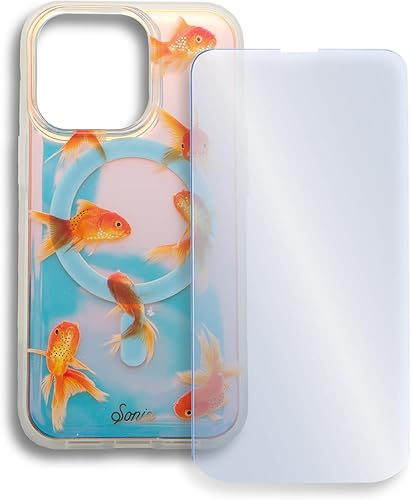 Sonix Funda + protector de pantalla para MagSafe iPhone 14 Pro Goldie