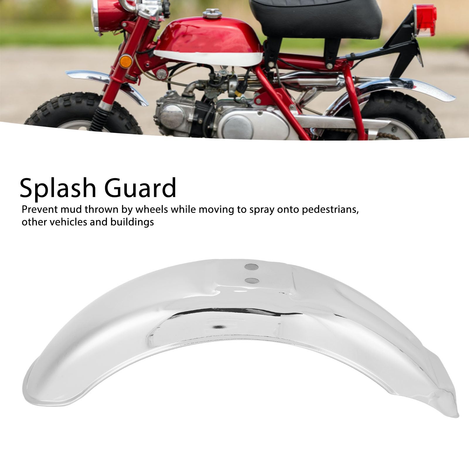 Garde-Boue Arrière Chromé - Peugeot 103 SP - Breizhsox & Mob