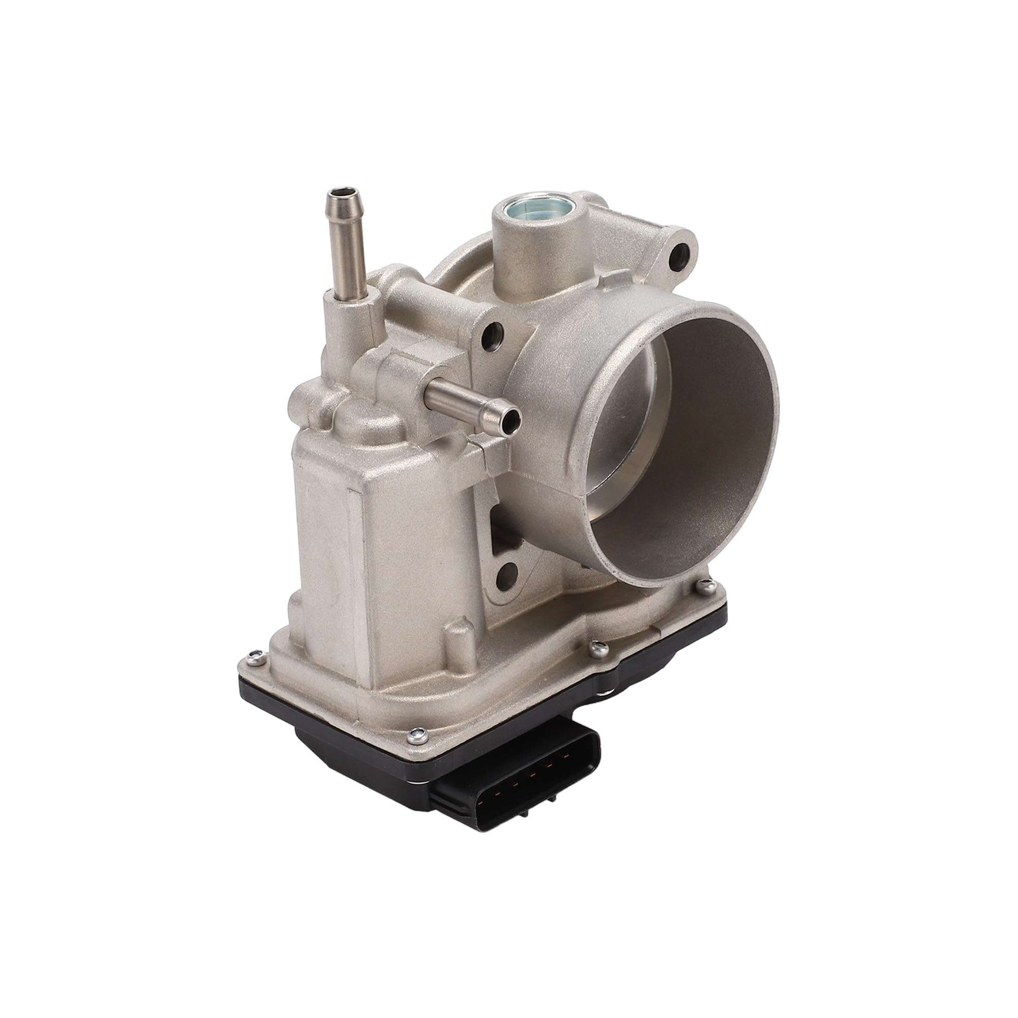 INFINAUTO Throttle Body Assembly, 61mm Throttle Body Actuator No.16119ET000/161199SE0A for Nissan Cube 09-14 1.8L, for Nissan NV200 Aluminum Alloy Black, 1 Pc