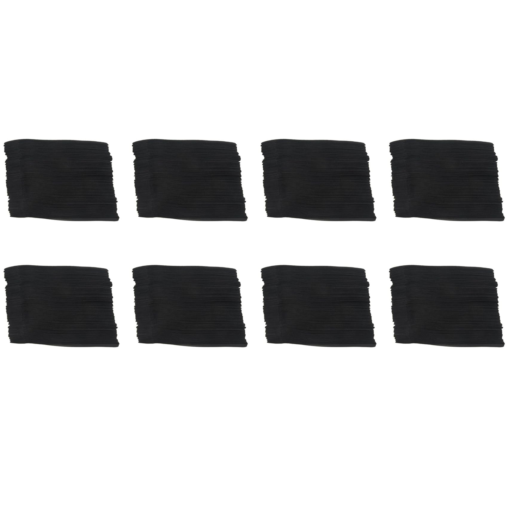 Tirante de cable de nylon negro ajustable de 800 x 15 cm para organizar