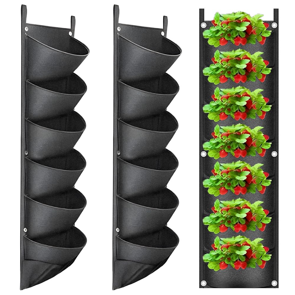 Jardinière verticale à suspendre pour légumes évitant le gel au sol