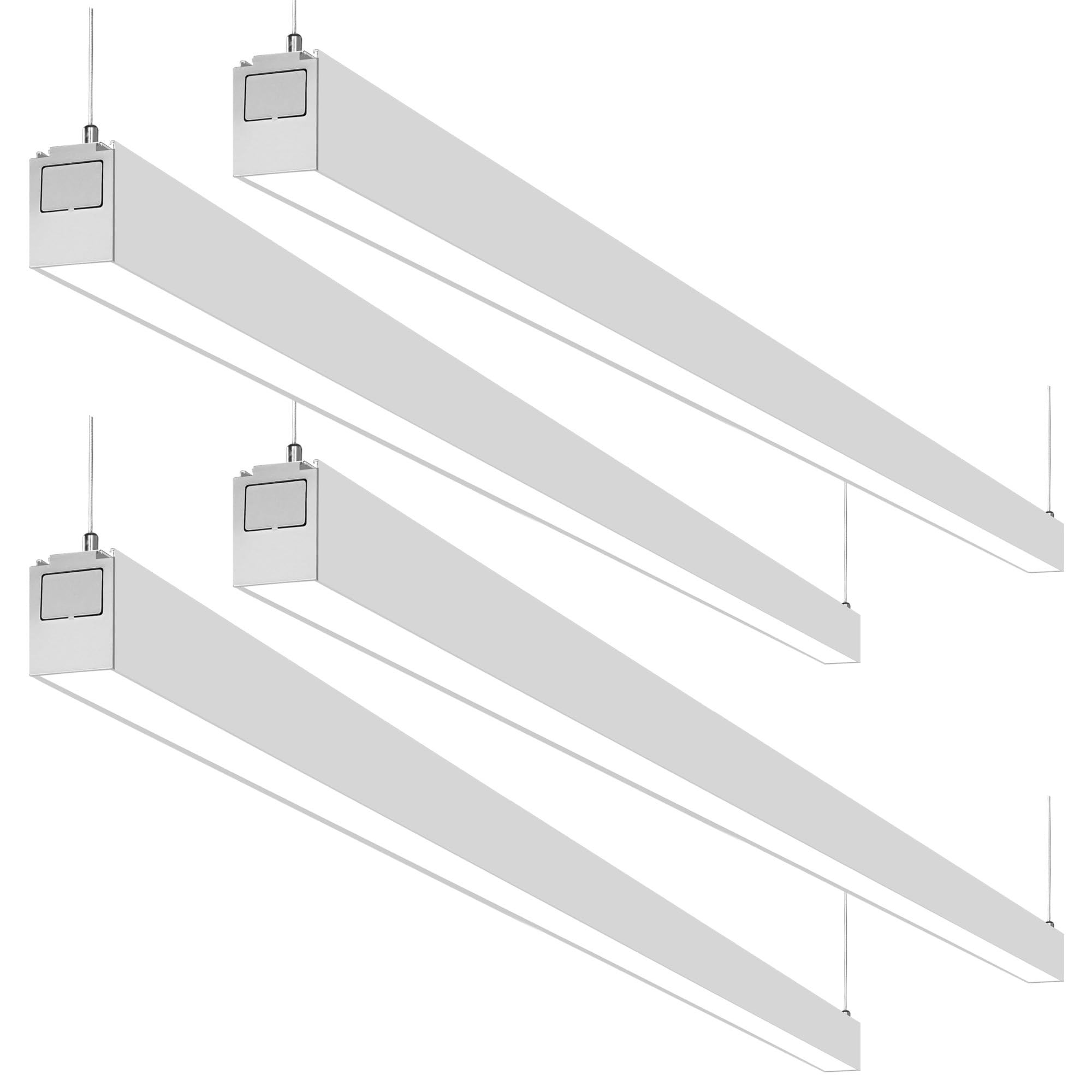 Photo 1 of hykolity 8FT Linkable LED Linear Light, 80W 9600LM 3CCT 3000K/4000K/5000K