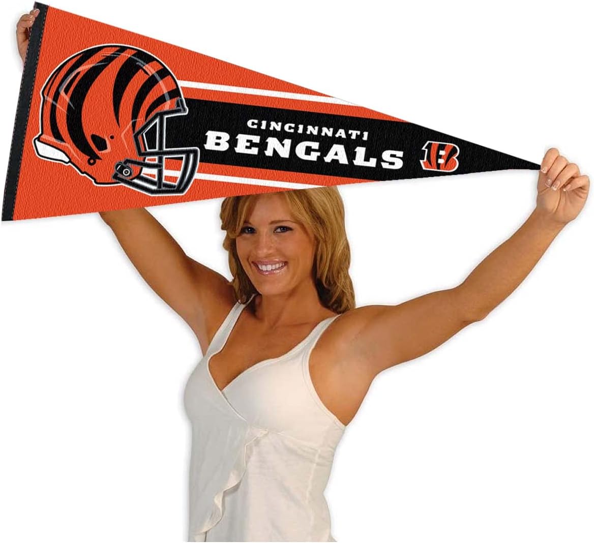 Cincinnati Bengals Official 30 inch Large Pennant - Image 4