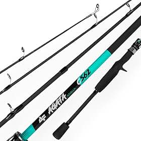 Jau Pesca Vara para Carretilha New Agata Acqua 1,68m, Linha 8kg, 2 Peças