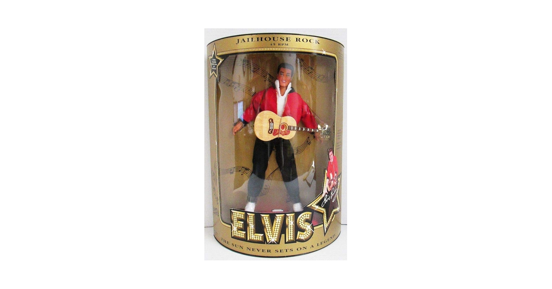 Amazon.com: The Sun Never Sets on a Legend 1993 Elvis Doll