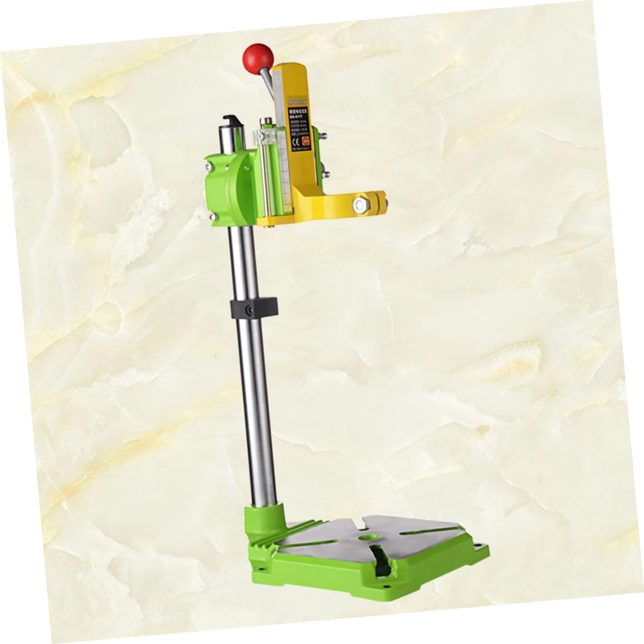 High Precision Hand Drill Bracket Multi-functional Bench Drill Press Stand Sturdy Cast Iron Base