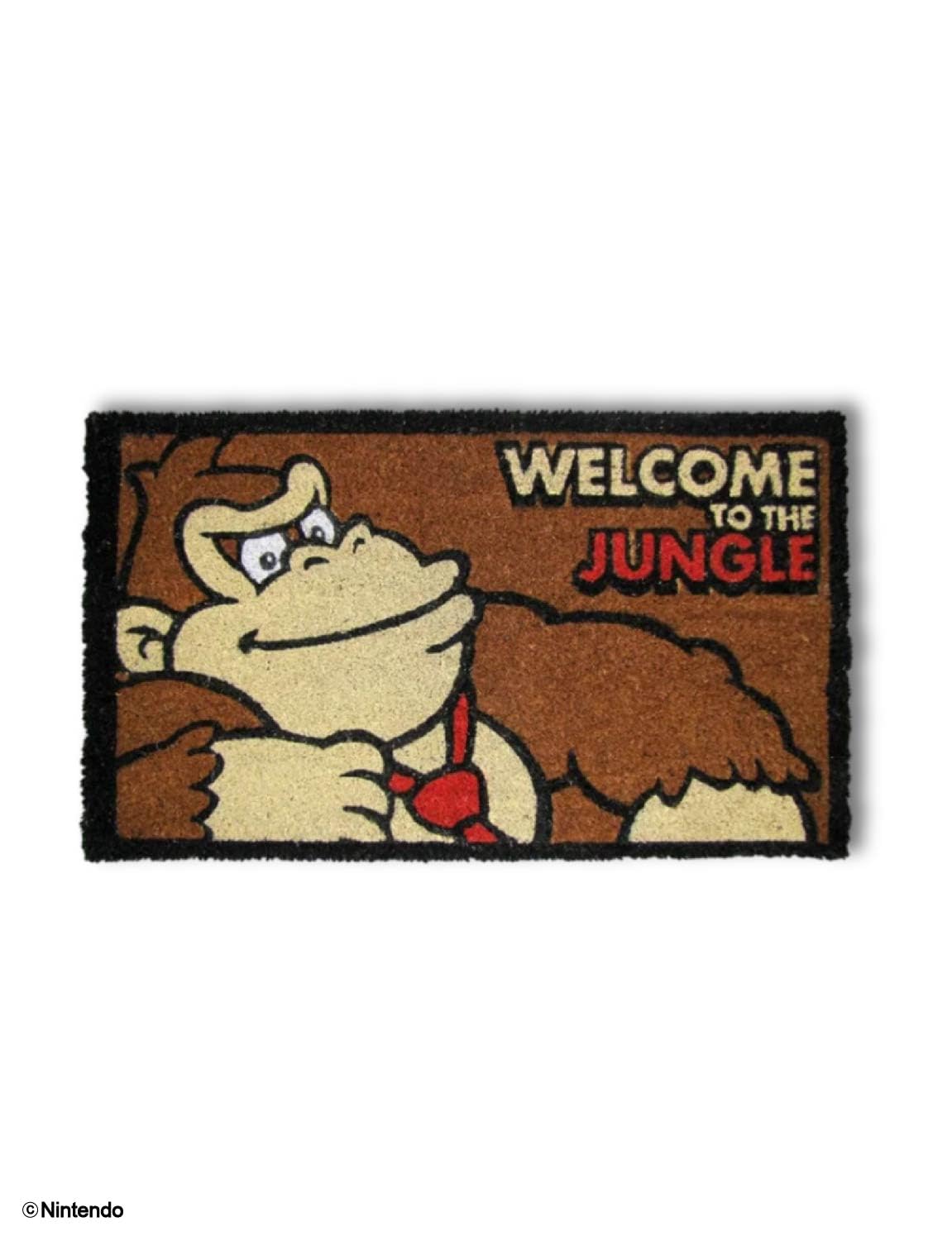 Paillasson Welcome to The Jungle en coco pour éviter les glissades à l'entrée