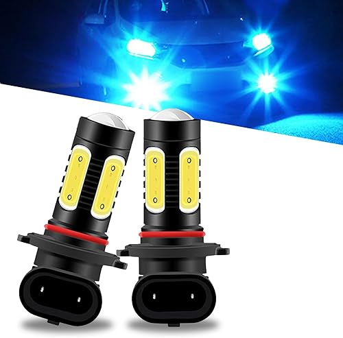 Miniatura 1 de 2 bombillas LED 9005 antiniebla para automóvil, 0.7 pulgadas x 0.9 pulgadas x 2.4 pulgadas, 6000 K, kits de repuesto de focos de vehículo,