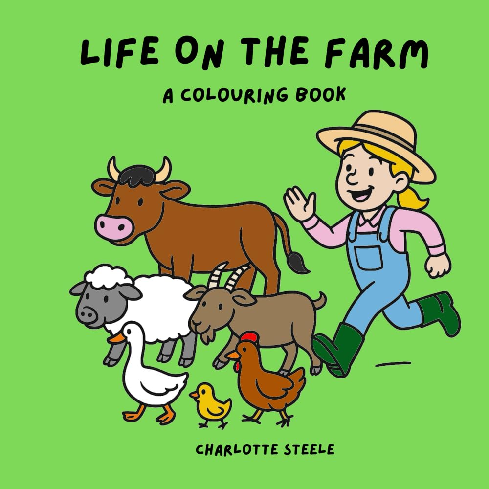 Life On The Farm: A Colouring Book