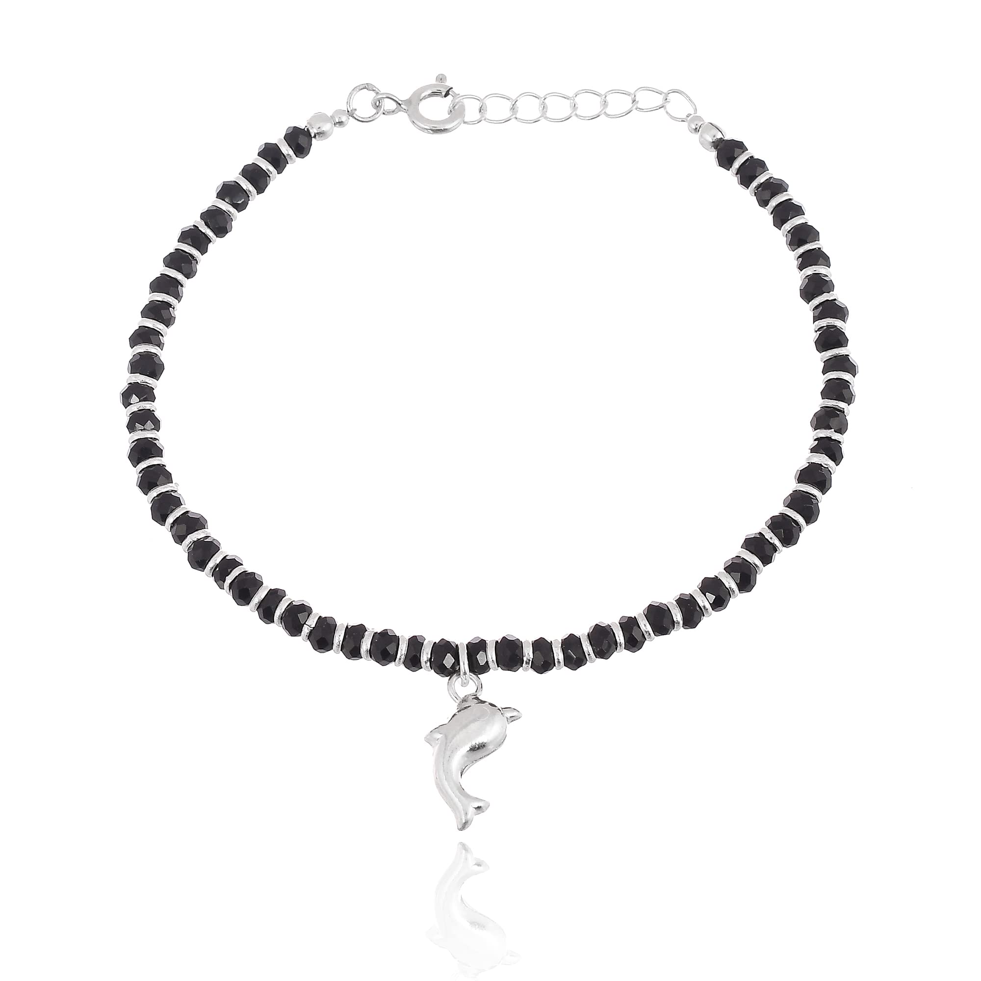 See full amazon price history chart for NEMICHAND JEWELS Sterling Silver Nazariya with Black Crystals Fish Charm for Women 92.5% Pure Silver Bracelet for Women (7 inch + Extension) NEMICHAND JEWELS Sterling Silver Nazariya with Black Crystals Fish Charm for Women 92.5% Pure Silver Bracelet for Women (7 inch + Extension) (B0B6GP5VLV) Amazon Price History, Amazon Price Tracker