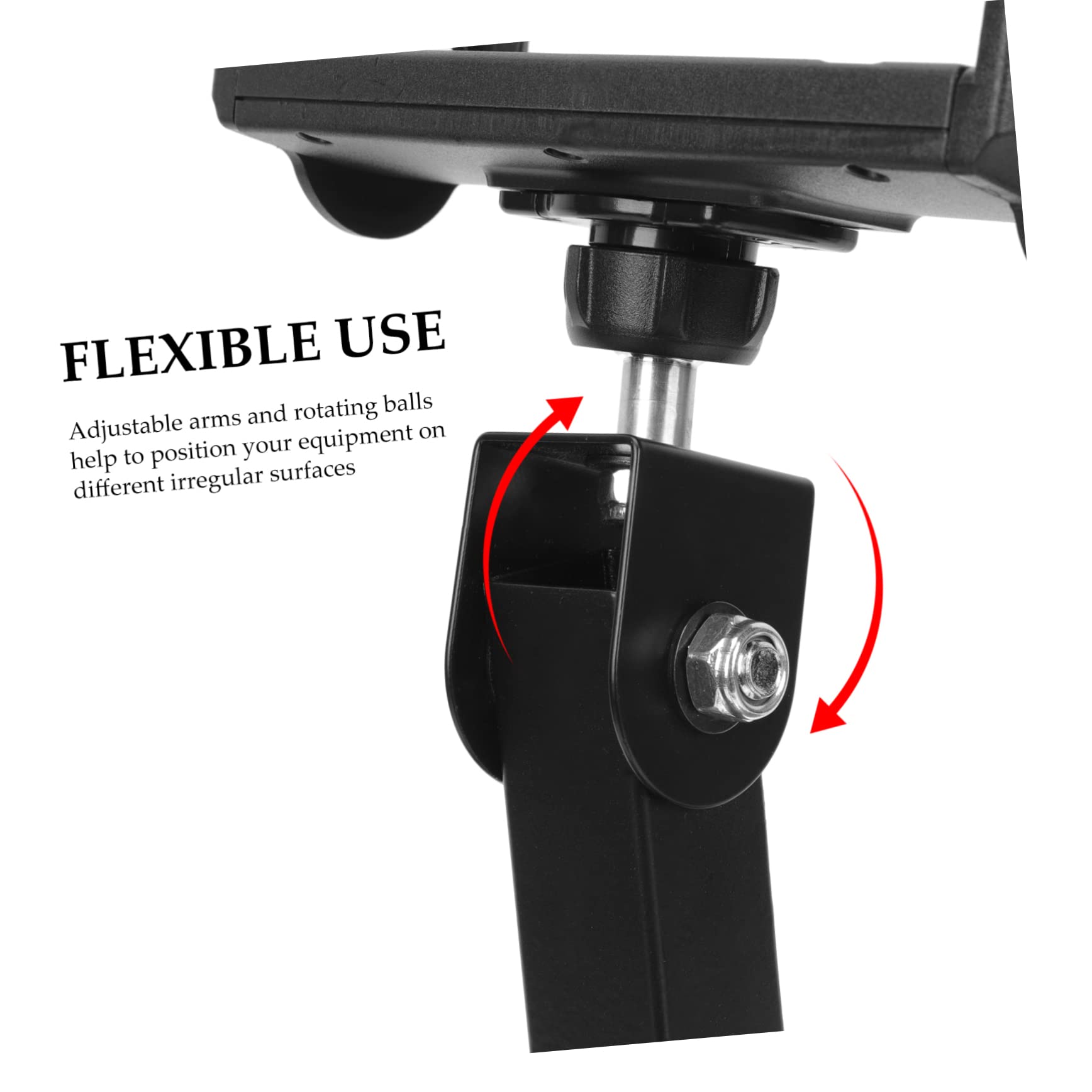SEWACC Soporte De Pared Para Teléfono y Tableta Soporte De Aleación Plegable Ajustable Para Teléfono Móvil