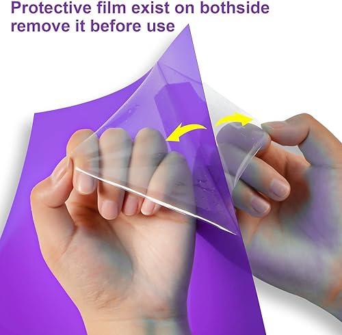 Miniatura 2 de Geles de luz de Halloween, 14 geles de iluminación con película protectora fina en ambos lados, geles de color de tamaño A4 para iluminación, hojas