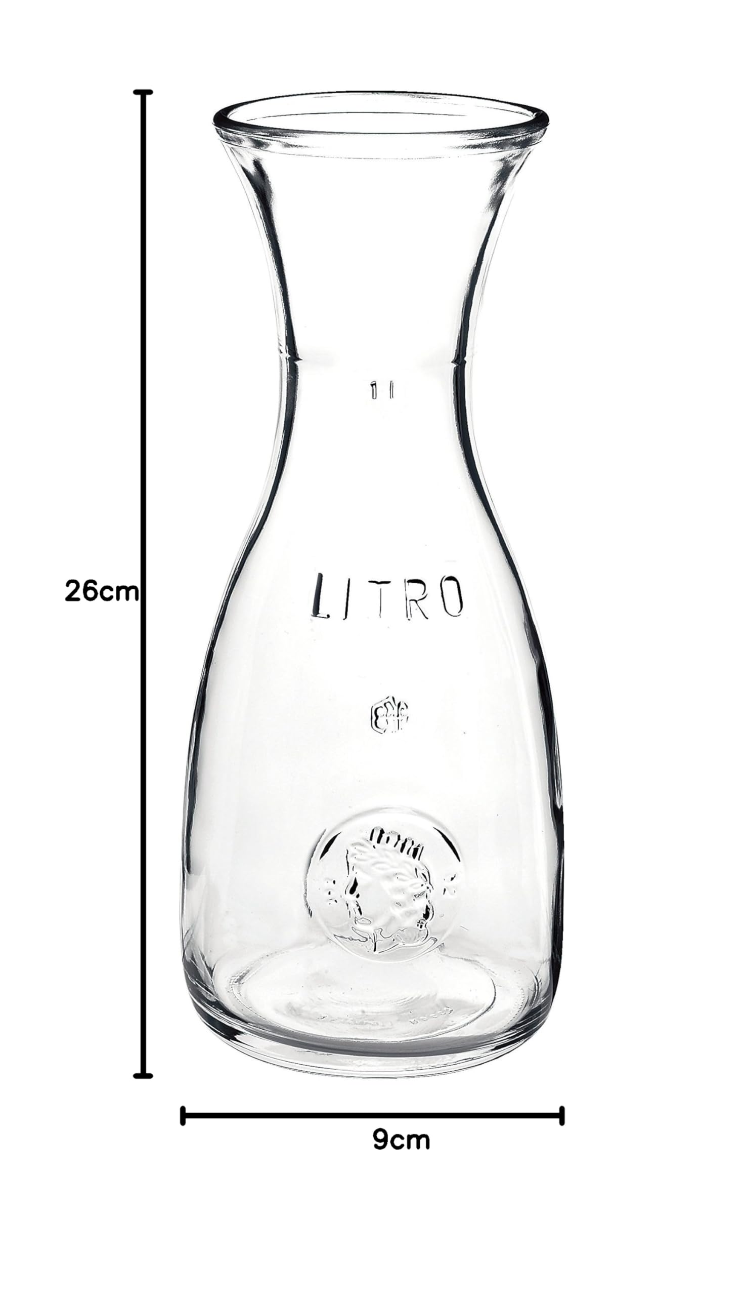 Domestic 1.84179 Karafka 1 litr Misure