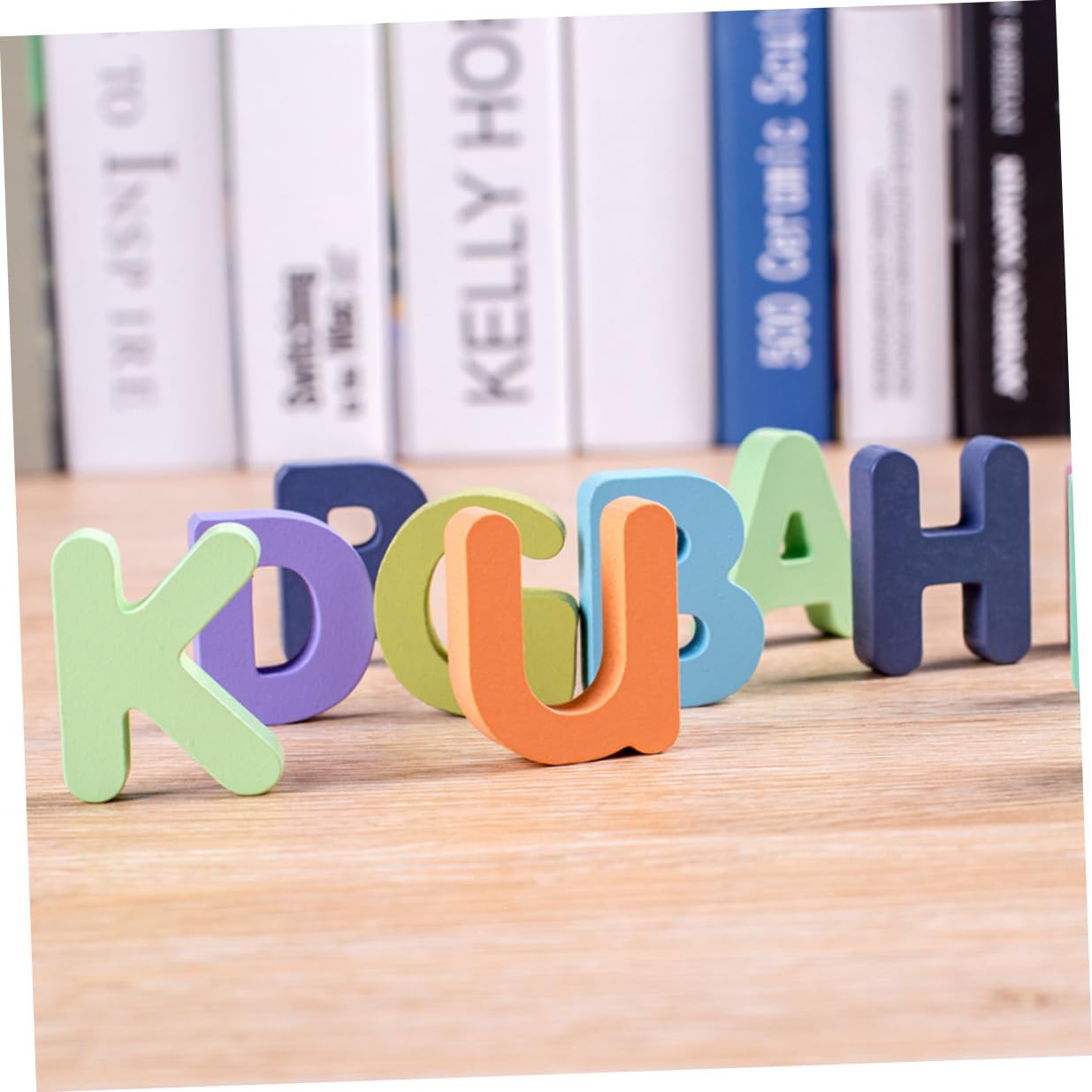 Puzzle Educativi per Ragazzo Ragazza Lettere e Numeri in Materiale Sintetico, Set da 4 Pezzi Colorati per Riconoscimento Precoce e Sviluppo Cognitivo