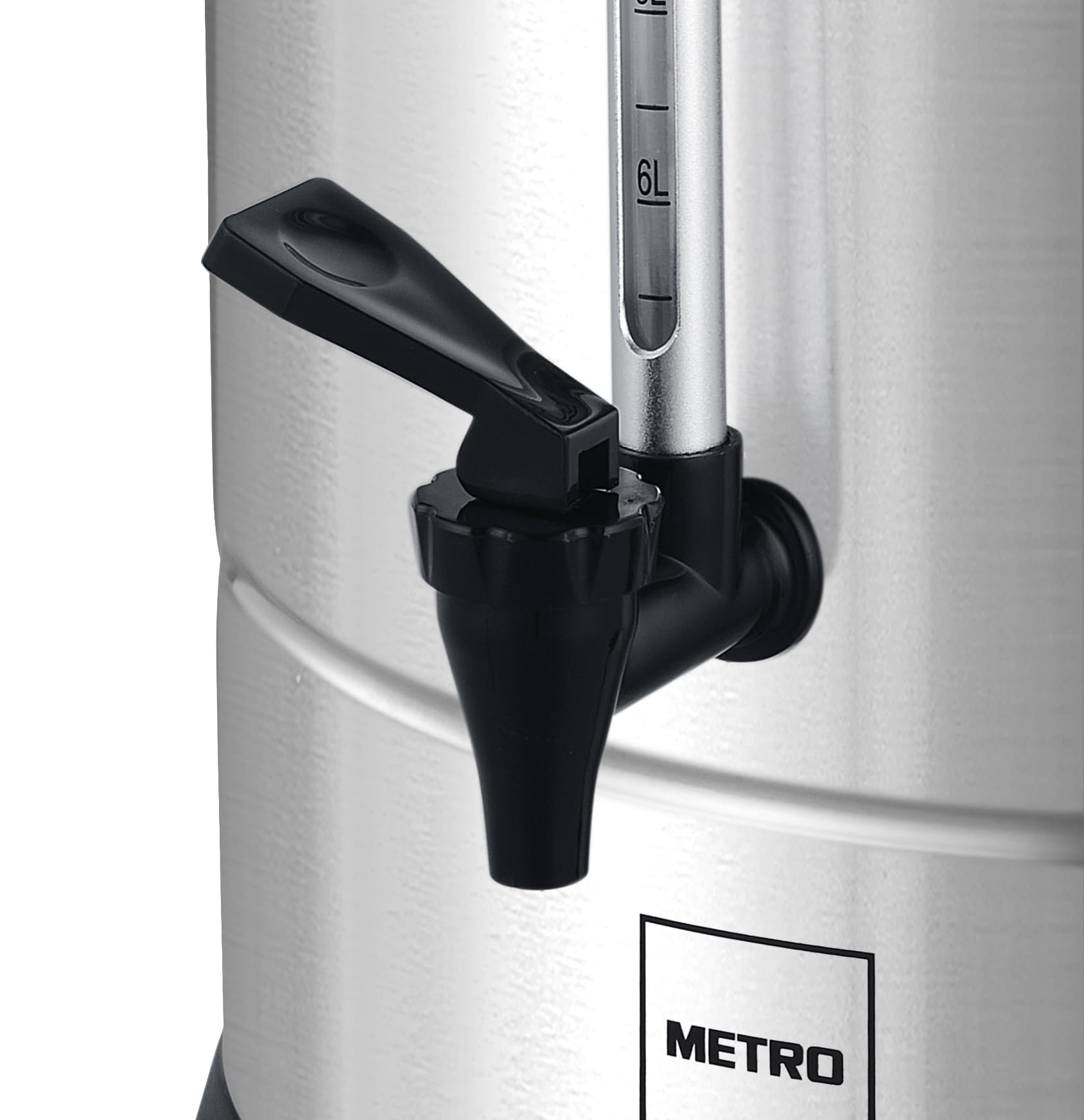 METRO Professional Hervidor Dispensador GWB1030, acero inoxidable, 30 L, 200 tazas/53min, 55-100°C, 2600 W