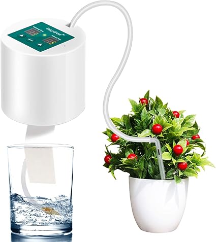 Amazon ドリップ散水システム M Zone 自動 散水タイマー 10鉢対応可能 給水システムタイマー装置 散水ノズル 水やり 散水用具 点滴灌漑 留守 盆栽 庭園 花植 木鉢 ガーデニング 10mホース付き 日本語取扱説明書付き 散水タイマー