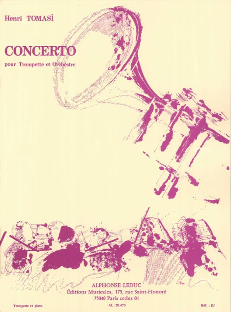 Henri tomasi: trumpet concerto in b flat