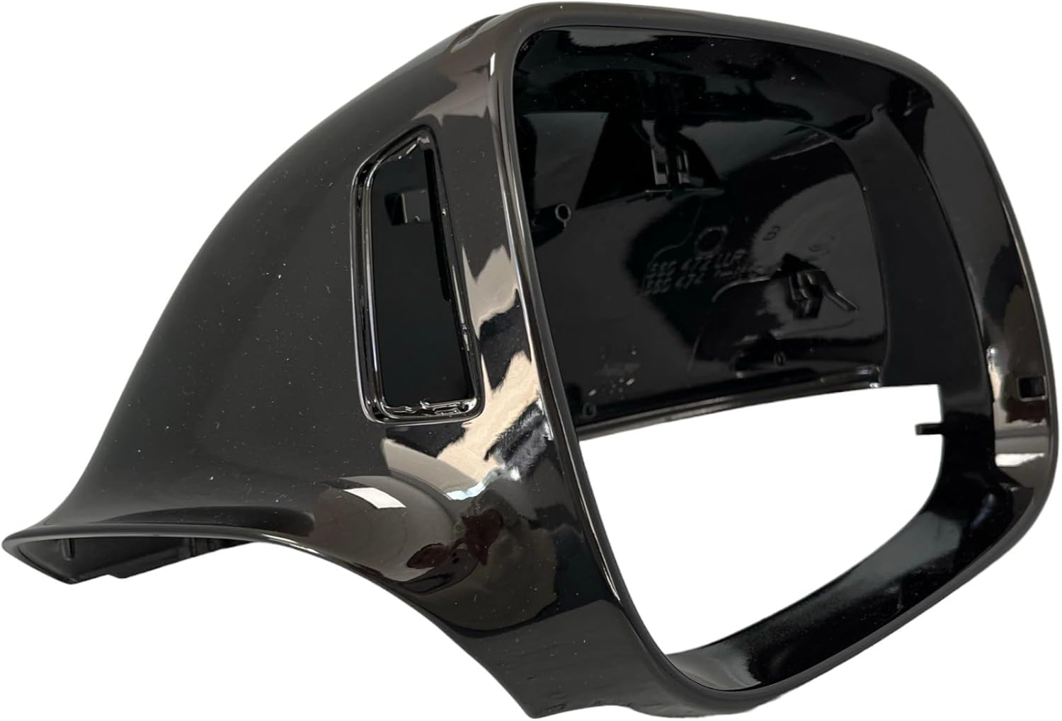 #54 8th Gear Black Right Passenger Side Mirror Cover with Lane Assist Hole Compatible with Audi SQ5 Q5 Q7 2009 2010 2011 2012 2013 2014 2015 2016 2017
