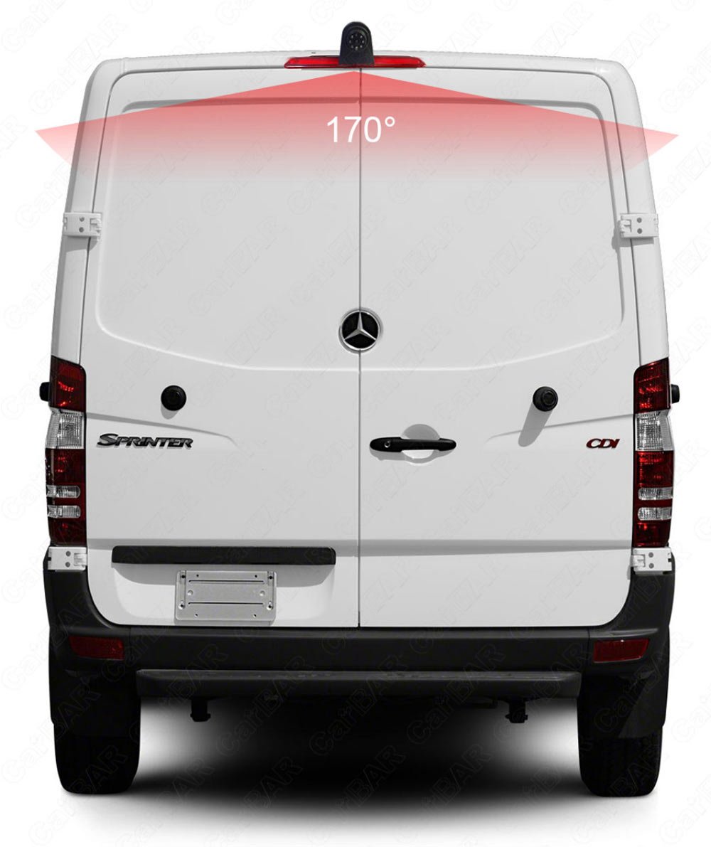 Voiture Troisième monté sur Le Toit Haut caméra Lampe de Frein lumière de Frein Vue arrière Caméra de recul Replacement for VW Crafter T5 Transporter Benz Sprinter Viano Vito Transit Ducato