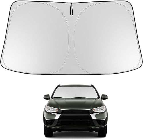 Vista 128 de Proadsy Parasol para parabrisas Sienna Mini Van 2021-2025 2026 de 4 capas plegable frontal protector de parasol bloquea los rayos UV y mantiene
