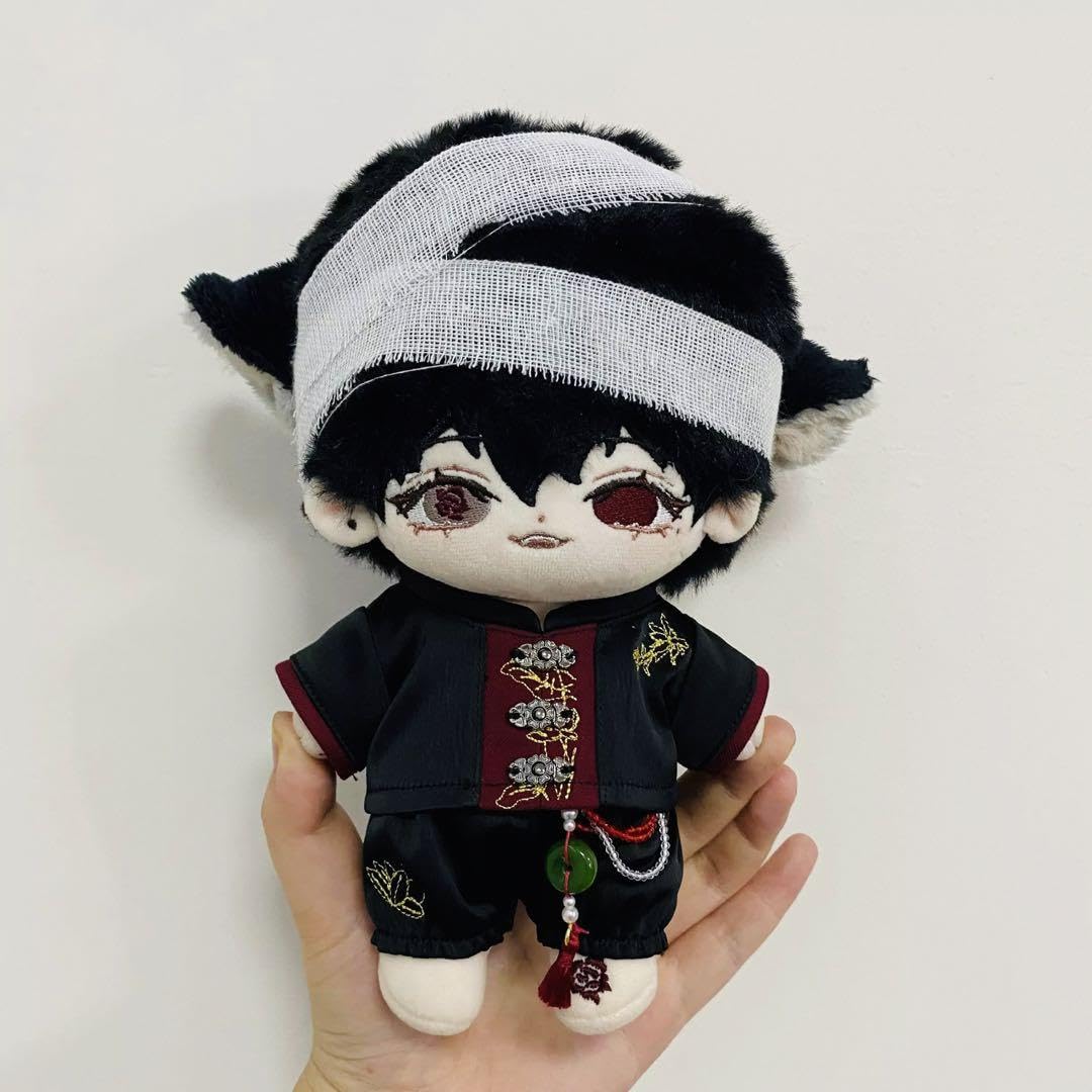 Amazon.co.jp: 20cm 王一博 肖戦 唐装 中華服 ぬいぐるみ 着せ替え衣装