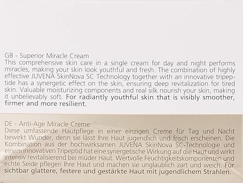 Miniatura 2 de Skincare Juvena Superior Miracle Cream Tarro de 2.5 onzas, 2.5 onzas (9007867760659)