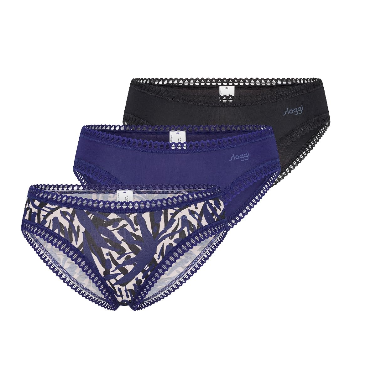 Sloggi Women's Bleu Panties Go Crush Mini (X3)