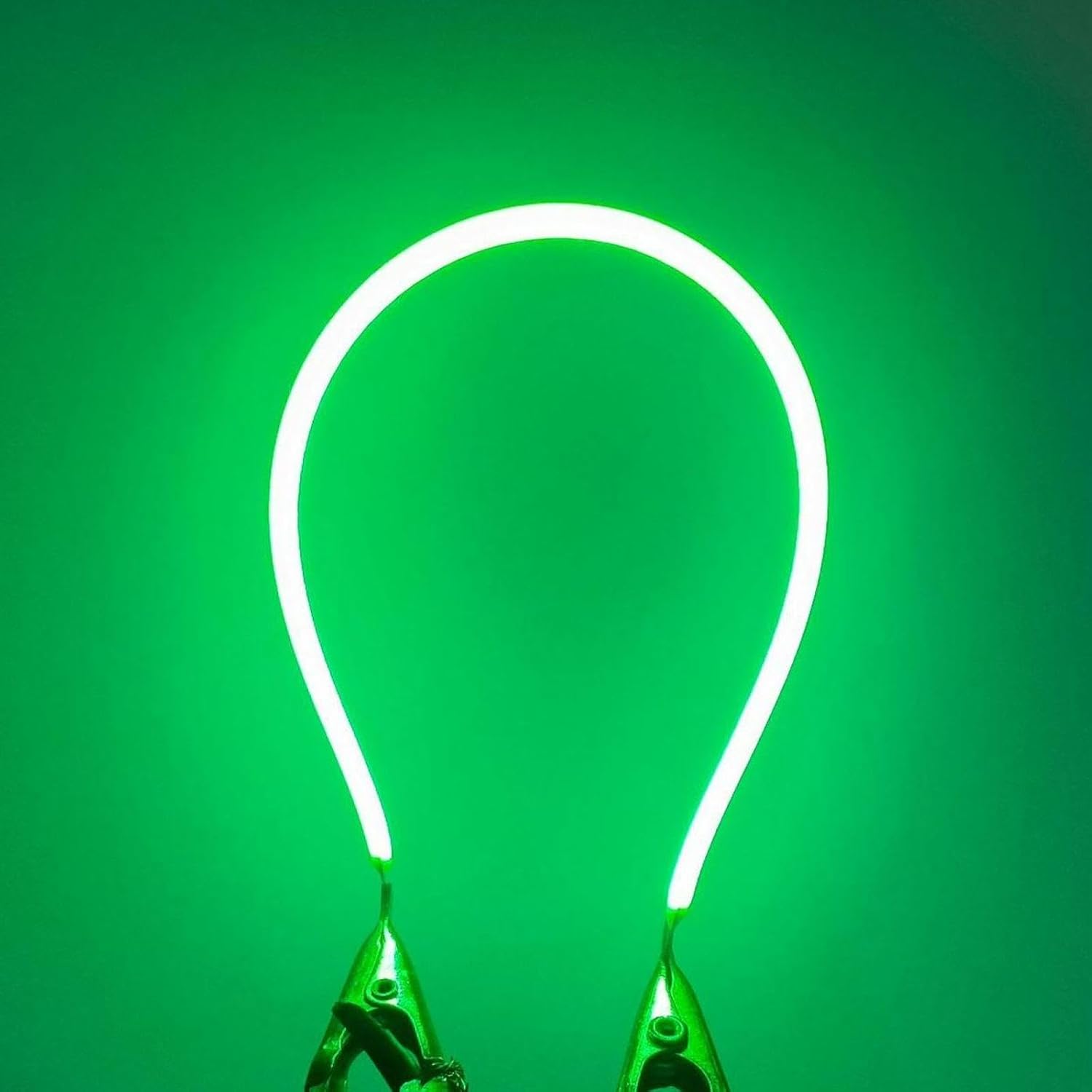 10PCs 3V 40-360mm Flexible LED Filament for DIY Projects - Red, Green, Blue, Warm White, Cool White Green