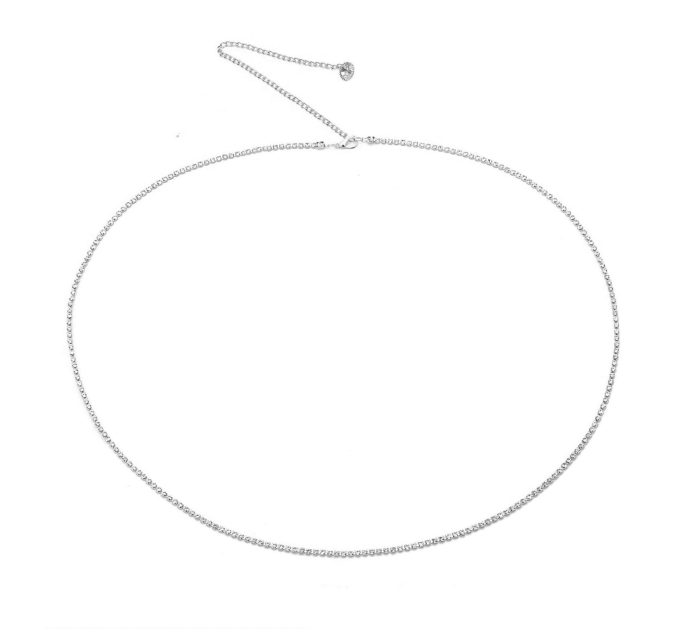 VAMA Sexy Stone Hip Belly Chain Saree Waist belt karddhani vaddanam Bikni Kamarbandh Body Kamarchain Kamarband for women Girls (Silver Hip Kamar Chain) 4