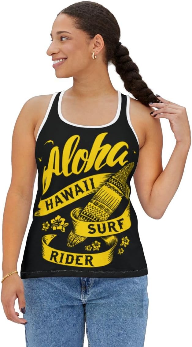 Women's Racerback Tank Top, Sleeveless Yoga Shirt Gym Fitness Apparel Tank Top- Perfect Top for Sports, Casual and Party wear