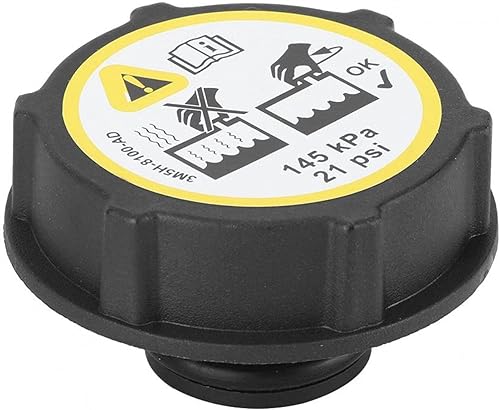 KIMISS Tapa de depósito de refrigerante, sistema de enfriamiento automático para automóvil, tapa de tanque de agua de expansión de radiador