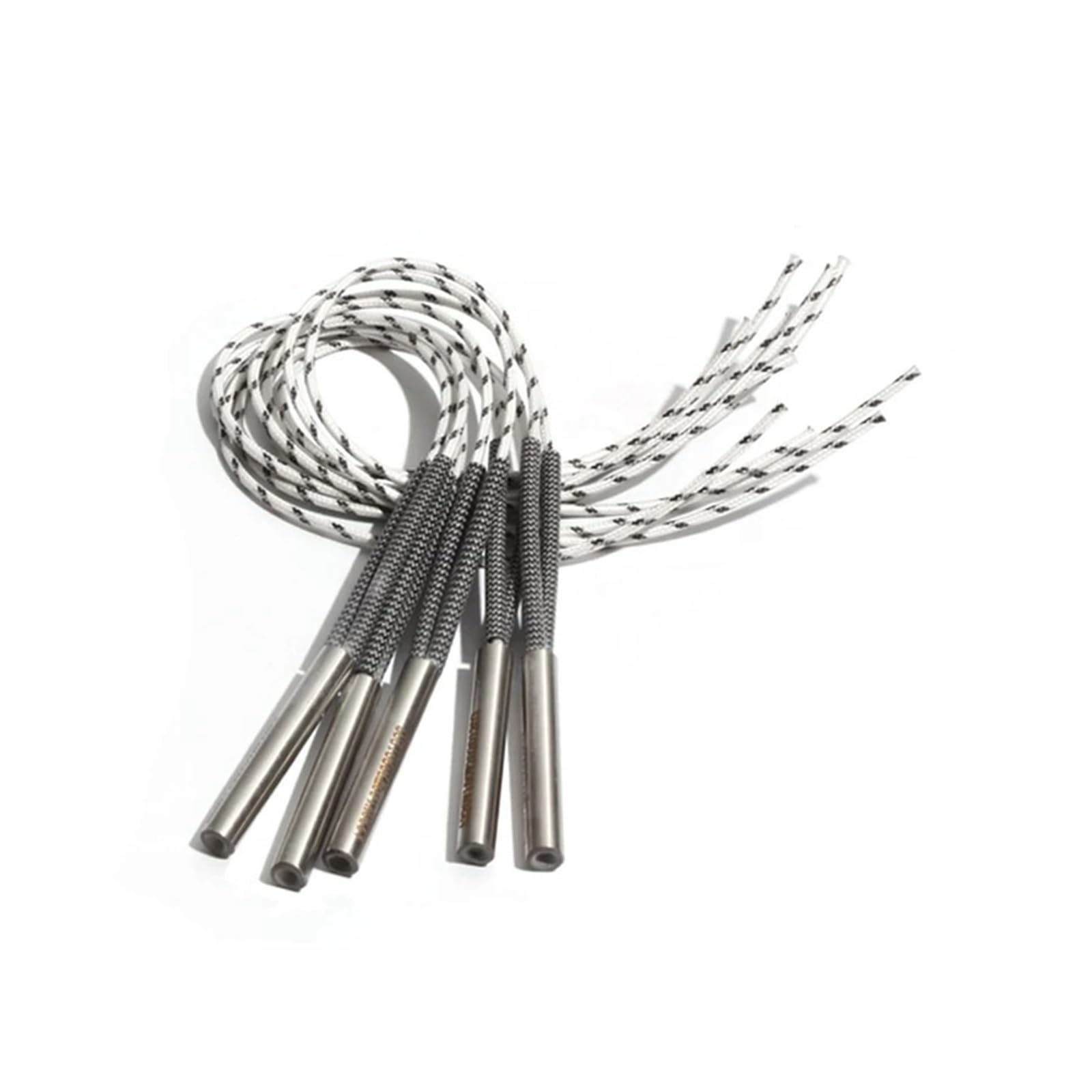 Grzejniki kasetowe 5 rezystorów kasetowych 6 mm (140 – 160 mm) stal nierdzewna 316SUS, 110 V/220 V/380 V, pojedyncza głowica, 340 W/350 W/370 W/370 W/380 W / 390 W (380 V, 370 W, 6 x 150 mm (DxxDxDx
