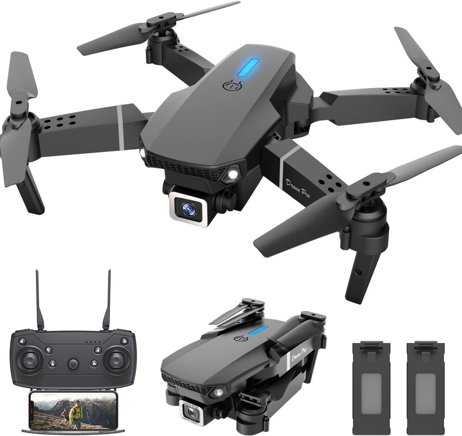 See full amazon price history chart for Oaklee Foldable Toy Drone with HQ WiFi Camera Remote Control for Kids Drone with Gesture Selfie Flips Mode App One Key Headless Mode functionality Multicolor Oaklee Foldable Toy Drone with HQ WiFi Camera Remote Control for Kids Drone with Gesture Selfie Flips Mode App One Key Headless Mode functionality Multicolor (B0DHHJJ4C4) Amazon Price History, Amazon Price Tracker