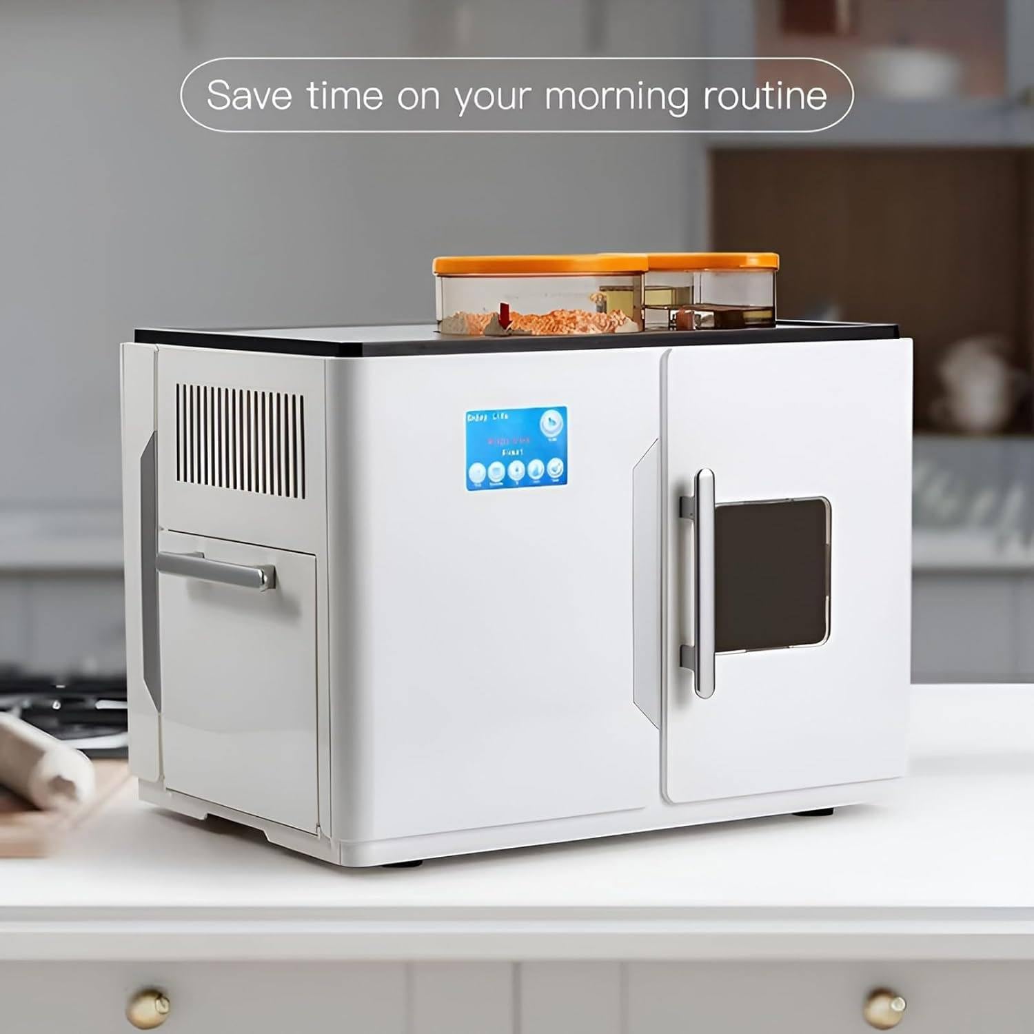 LYDZUSDP Fully Automatic Roti Maker,Electric Flatbread Maker,Fully Automatic Roti Chapati Maker,for Chapati,Flour Tortilla,Dosa,Tawa