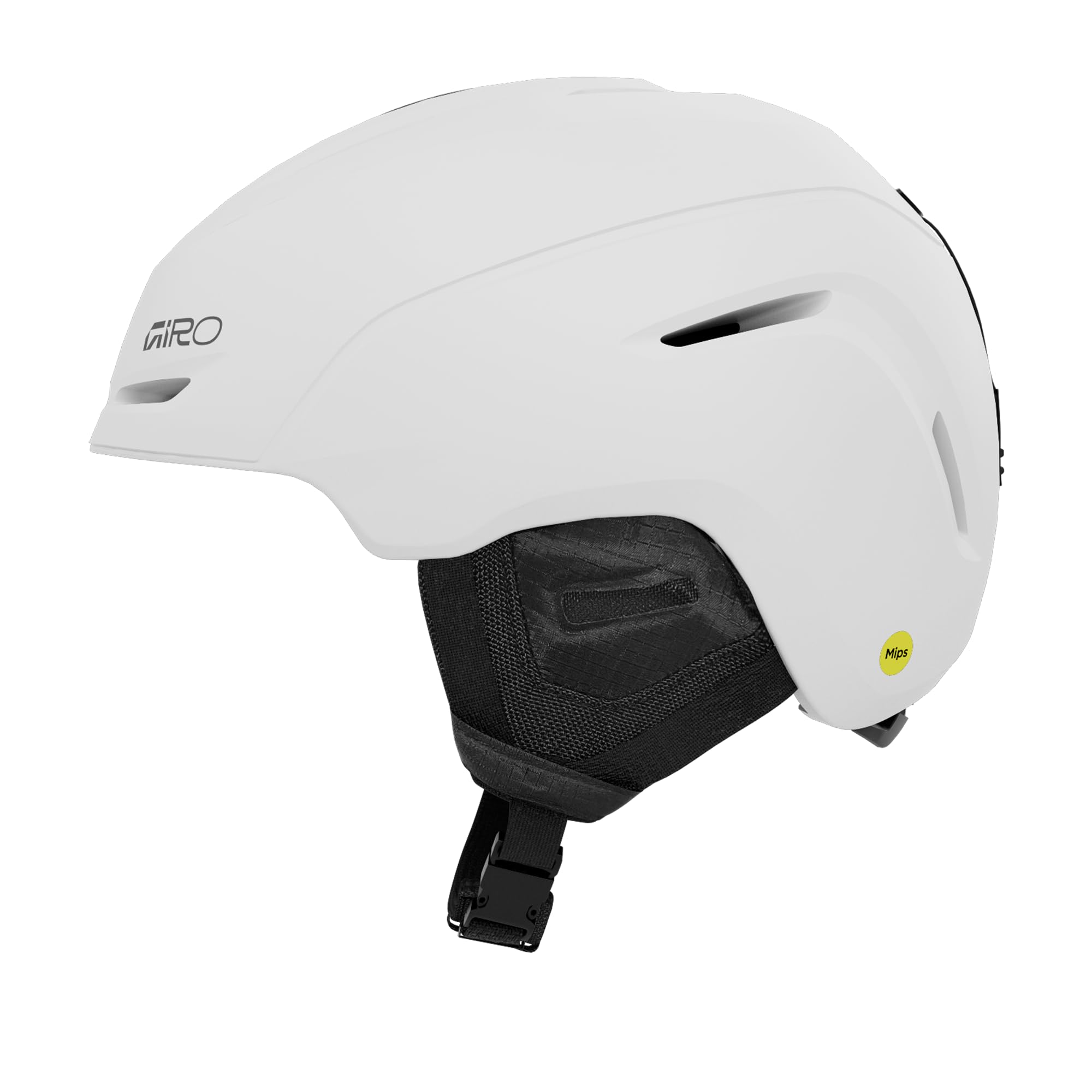 Giro Neo Jr. MIPS Snow Helmet for Children, Matte White, Size M (55.5-59 cm)