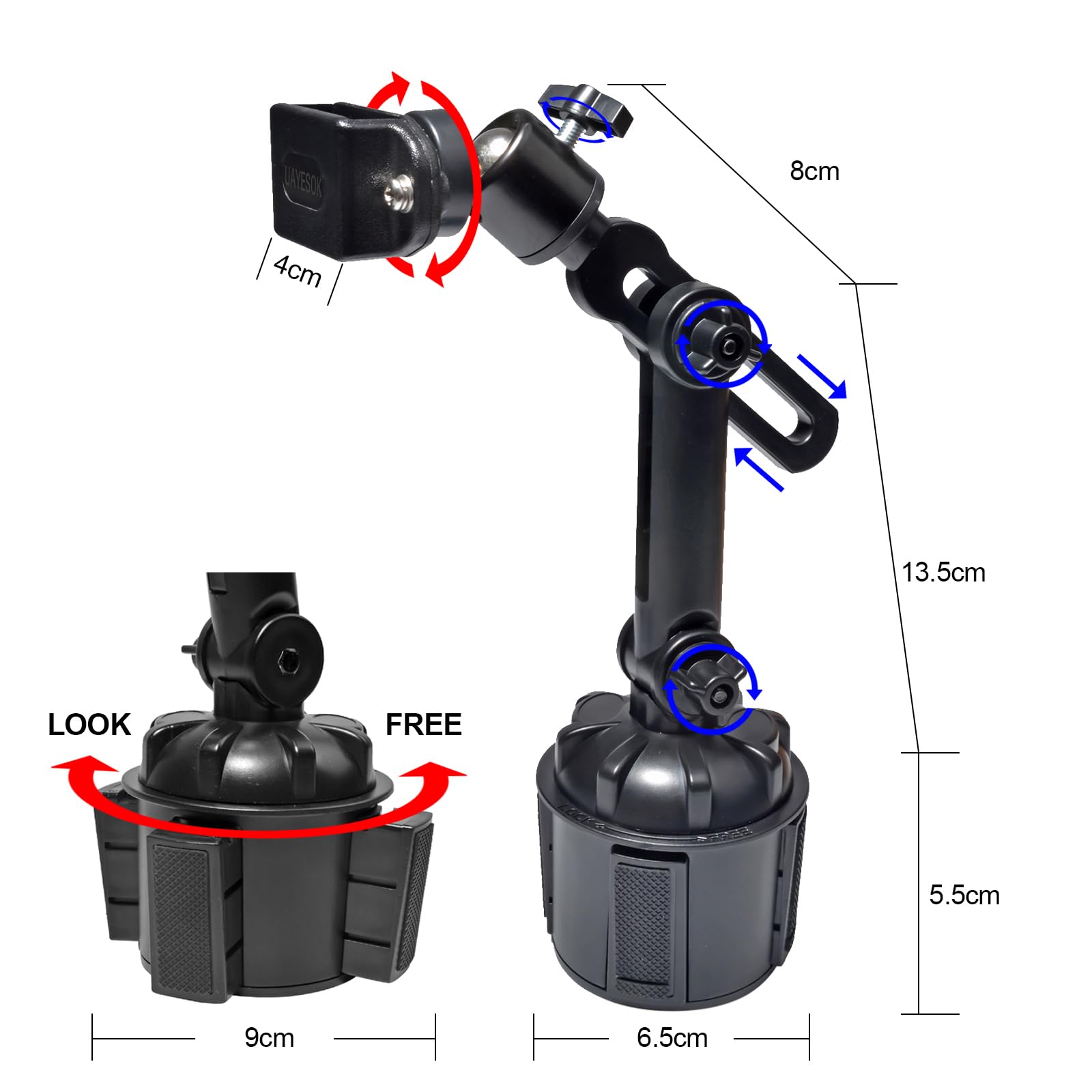 Fleet Vehicle Mount With Speaker Mic Holder For The Motorola Wave Tlk110 Tlk100 - View #4