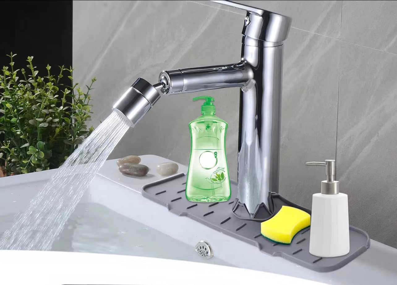 Zenc Kitchen Sink Mat, Silicone Sink Mat, Water Mat, Sink