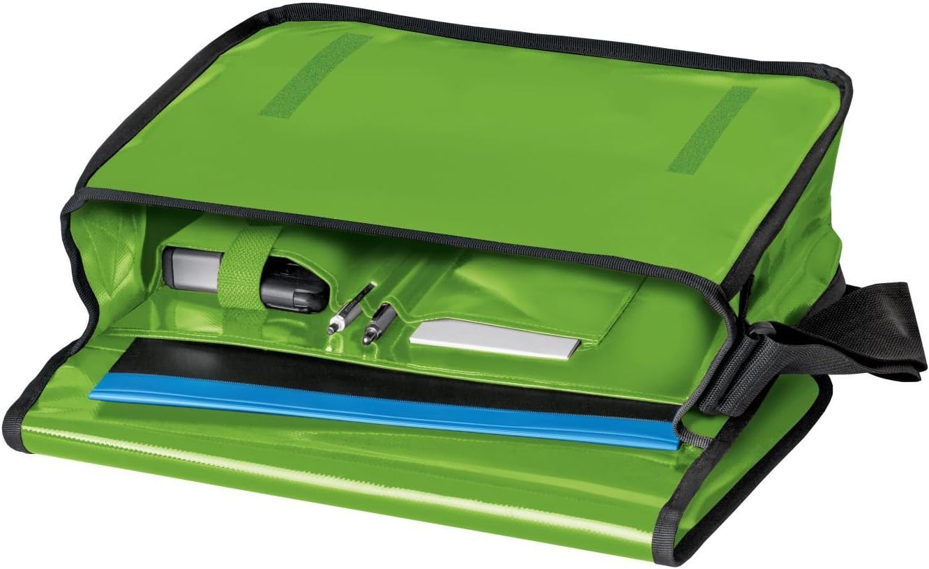 Veloflex Velocolor Truck Tarpaulin Shoulder Bag with Mobile Phone Pocket, 2 Pen Pockets and Slip Pocket