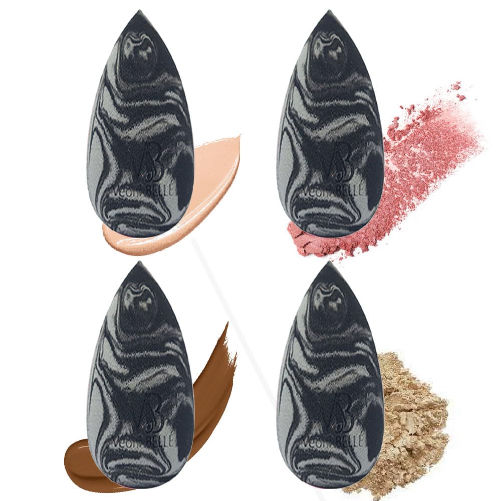 Veoni belle Set of 4 Super soft Makeup Beauty Blender